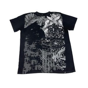 Black South Pole graphic T shirt